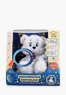 Игрушка интерактивная Мульти-Пульти «Лунный мишка», игрушка-ночник, h 38 см