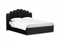 Кровать queen sharlotta (ogogo) черный 180x122x217 см.