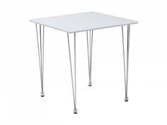 Стол gloss (ogogo) белый 70x73x70 см.