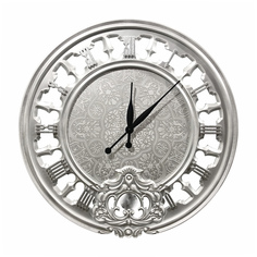 Настенные часы fago (inshape) серебристый 2 см.
