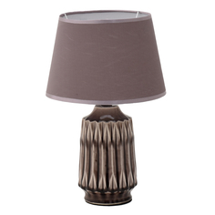 Лампа настольная twinkle (to4rooms) коричневый 40 см.
