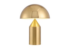 Настольная лампа amsterdam gold (my interno) золотой 55 см.