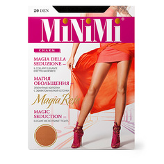 Колготки женские MINIMI MAGIA RETE с эффектом мелкой сеточки тон Nero р-р 3