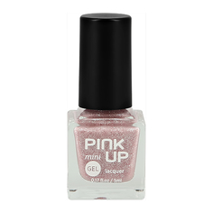 Лак для ногтей PINK UP MINI GEL с эффектом геля тон 60 5 мл