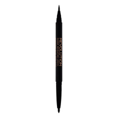 Подводка для глаз REVOLUTION AWESOME DUAL EYELINER FELT AND KOHL