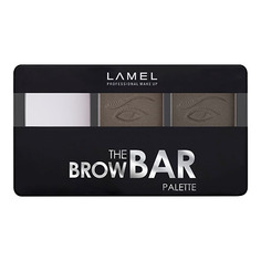 Набор для бровей LAMEL PROFESSIONAL THE BROW BAR PALETTE тон 402