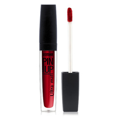 Блеск для губ LUXVISAGE PIN UP ULTRA MATT матовый тон 30 red salsa