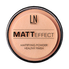 Пудра компактная для лица LN PROFESSIONAL MATT EFFECT тон 104