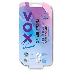 Станок для бритья VOX 3 лезвия с 1 сменной кассетой