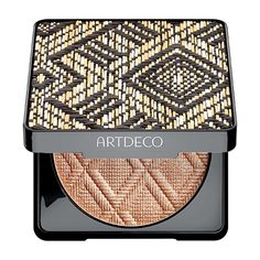 Пудра-хайлайтер компактная для лица ARTDECO GLOW BRONZER тон summer glow