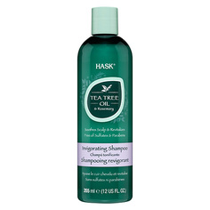 Шампунь для волос HASK TEA TREE OIL с экстрактом розмарина укрепляющий 355 мл