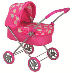 Коляска для кукол Buggy Boom Mixy, розовая