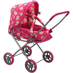 Коляска-трансформер для кукол Buggy Boom Mixy, розовая