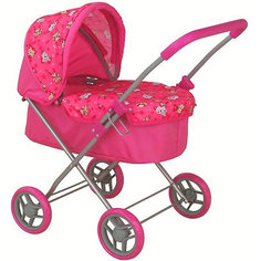 Коляска для кукол Buggy Boom Mixy, розовая