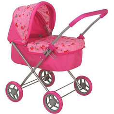 Коляска для кукол Buggy Boom Mixy, розовая