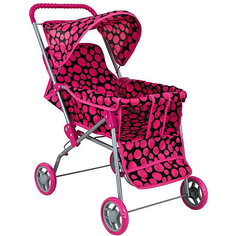 Коляска для кукол Buggy Boom Mixy, розовая