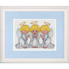 Набор для вышивания "Маленькие ангелы" 17.7 x 12.7 см Dimensions