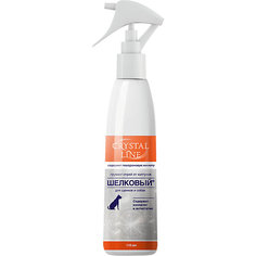 Груминг-спрей от колтунов Apicenna Crystal Line Шёлковый для собак и щенков, 110 мл