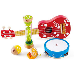 Набор музыкальных игрушек Hape Мини группа, 5 предметов