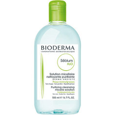 Мицеллярная вода Bioderma Sebium Н2О, 500 мл