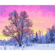 Картина по номерам Цветной "Пурпурное утро"