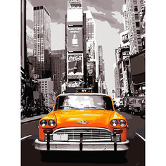 Картина по номерам Цветной "Нью-Йоркское такси"