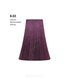 Domix, Перманентная крем-краска Picasso Colour Range без аммиака (76 оттенков) 8.02 Light Violet Blond/Светло-Фиолетовый Блондин BB One