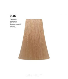Domix, Перманентная крем-краска Picasso Colour Range без аммиака (76 оттенков) 9.36 Light Blond Gold Violet/Светло -Золотой Фиолетовый Блонд BB One