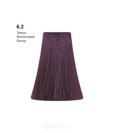 Domix, Перманентная крем-краска Picasso Colour Range без аммиака (76 оттенков) 6.2 Dark Violet Blond/Темно-Фиолетовый Блондин BB One