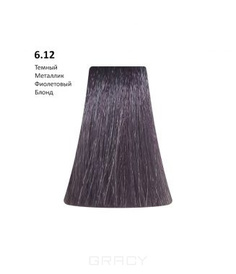 BB One, Перманентная крем-краска Picasso (153 оттенка) 6.12 Dark Metallic Violet Blond/Темный Металлик Фиолетовый Блонд