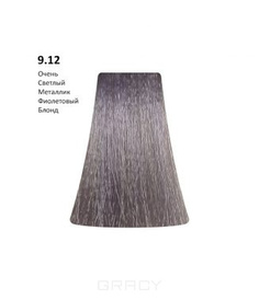 BB One, Перманентная крем-краска Picasso (153 оттенка) 9.12 Very Light Metallic Violet Blond/Очень Светлый Металлик Фиолетовый Блонд