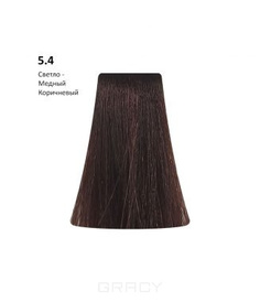 BB One, Перманентная крем-краска Picasso (153 оттенка) 5.4 Light Copper Brown Светло-Медный Коричневый