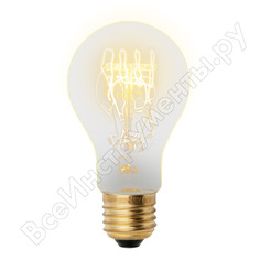 Лампа накаливания uniel vintage. форма a il-v-a60-60/golden/e27 sw01 ul-00000476