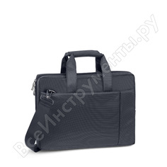 Сумка для ноутбука и документов rivacase laptop bag black, 13.3" 8221