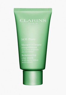 Маска для лица Clarins с экстрактом кипрея SOS Pure, 75мл