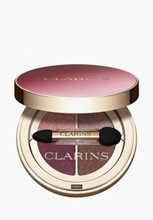 Тени для век Clarins Четырехцветные, Ombre 4 Couleurs, 02 Rosewood Gradation, 4.2 г