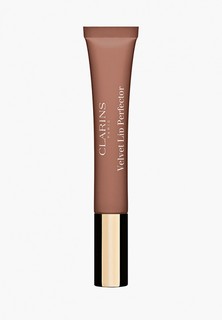 Бальзам для губ Clarins матовый, Velvet Lip Perfector, 01 velvet nude, 12 мл