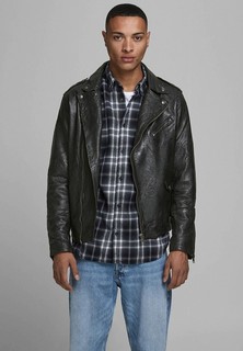 Куртка кожаная Jack & Jones 