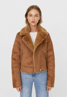 Дубленка Stradivarius 