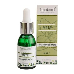 Domix, Эфирное масло Transdermal, мята, 30 мл