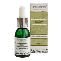 Domix, Эфирное масло Transdermal, лайм, 30 мл
