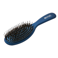 Dewal, Щетка массажная Exception, с нейлоновым штифтом и натуральной щетиной, 9 рядов