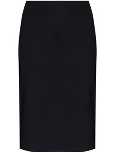 Coperni юбка миди с разрезом сбоку