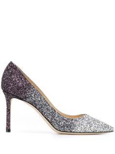 Jimmy Choo туфли-лодочки Romy 85 с блестками