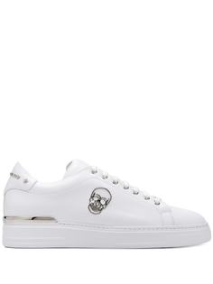 Philipp Plein кеды с декором Skull