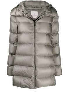 Moncler пуховик средней длины