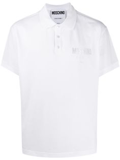 Moschino рубашка поло с логотипом