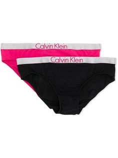 Calvin Klein Kids комплект трусов-брифов с логотипом