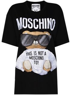 Moschino футболка с принтом