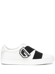 Givenchy кроссовки с ремешком и логотипом